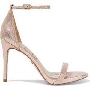 Sam Edelman Ariella Heel, size 6 in Rose Gold
